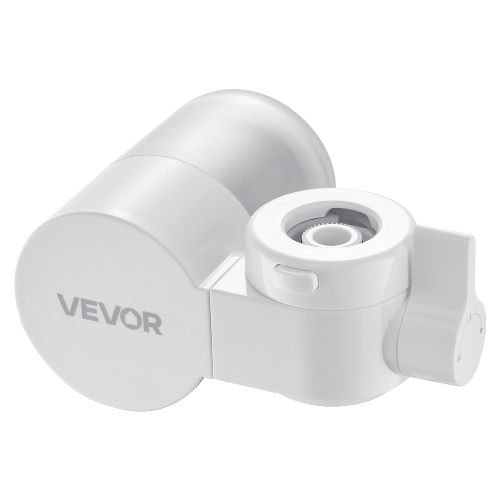 Faucet Mount Water Filter Sink Water Purifier For Kitchen Horizontal White